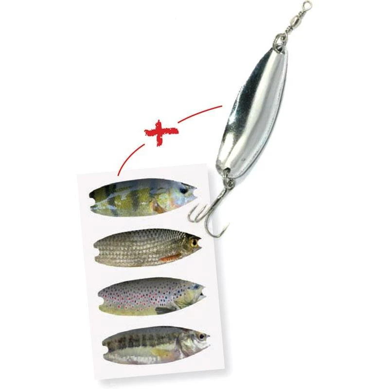 CUILLER ONDULANTE TECHNIPÊCHE A PERSONNALISER - 15G 3 CUILLER ONDULANTE TECHNIPÊCHE A PERSONNALISER - 15G