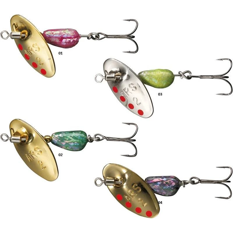 CUILLER TOURNANTE SMITH AR-S SHELL NACRE - 3.5G 3 CUILLER TOURNANTE SMITH AR-S SHELL NACRE - 3.5G