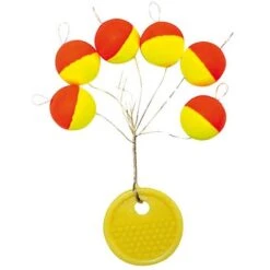 GUIDE FIL AUTAIN INDICATEUR FLUO ROND BICOLORE - PAR 6