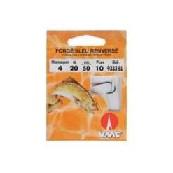 HAMECON MONTE TRUITE WATER QUEEN FORGE BLEU RENVERSE A CRAN - PAR 10