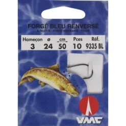 HAMECON MONTE TRUITE WATER QUEEN FORGE BLEU RENVERSE A PALETTE - PAR 10