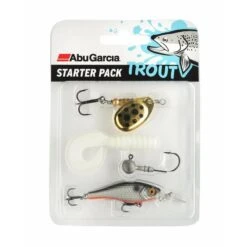 KIT LEURRES SOUPLES ARMÉS ABU GARCIA STARTERPACK TROUT