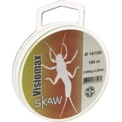 NYLON TRUITE SKAW VISIOMAX - ROUGE FLUO