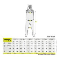 WADERS NYLON FOX MATRIX CHEST WADERS -Matériel De Pêche Sportive waders nylon fox matrix chest z 2496 249692 7